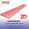 Concrete weighbridge supplier in Uganda