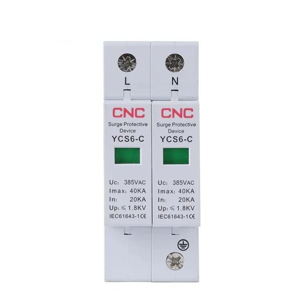 CNC 2P AC SPD 385V YCS6-C – Advanced Surge Protection for Electrical Systems