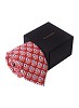 Buy Red & White Silk Tie from Indian at Heart Collection