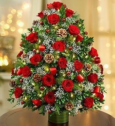 Send Online Christmas Flowers to India