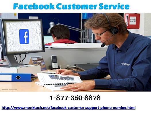 Drain out Facebook complication via Facebook customer service 1-877-350-8878