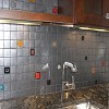Exact Tile Inc - Tiled Bonus Room Backsplash - exacttile.com