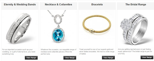 Best Jewellery website for online jewellery shopping in UK with Designer rings, Bangles, Gents Jewel