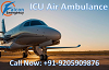 Falcon Emergency Air Ambulance Services in Patna with ICU and all Medical Facilities