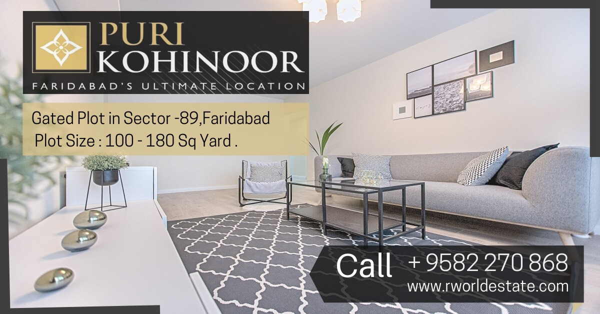 Buy Puri Kohinoor Plot in Faridabad