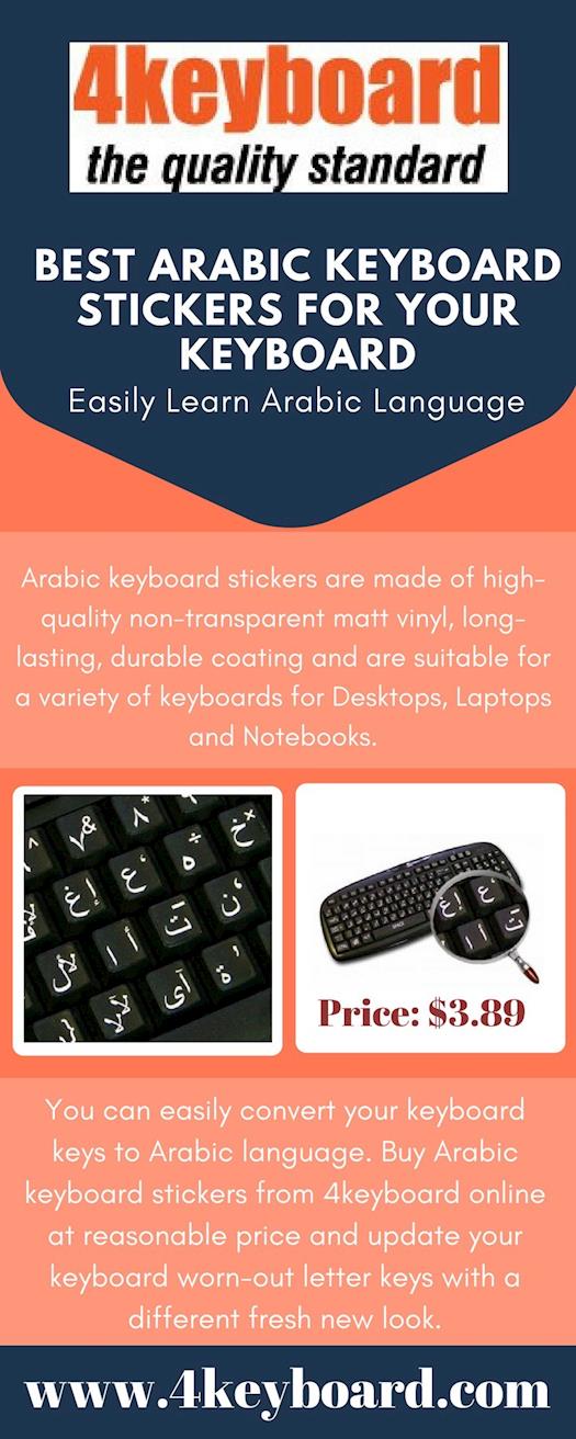 Best Arabic Keyboard Stickers for your Keyboard