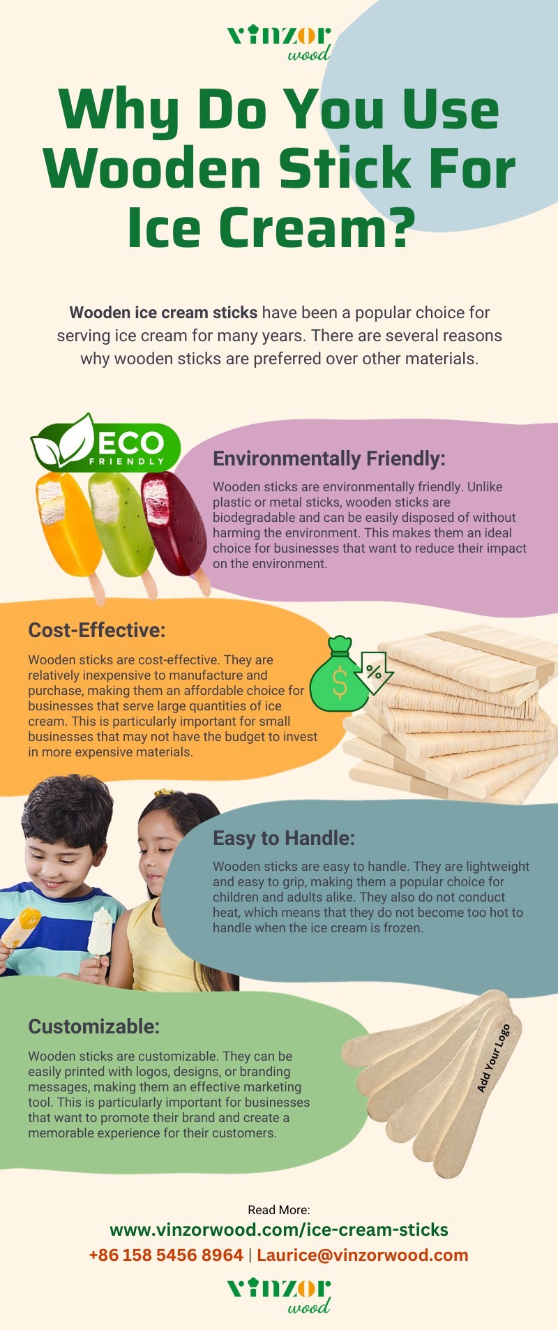 Why Do You Use Wooden Stick For Ice Cream? [Infographic]