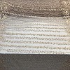 Blush design beaded fabric for bridal