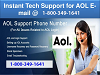 Get Support On AOL Customer Service Number 1-800-349-1641