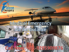 Falcon Emergency Air Ambulance Patient Transfer Service in Delhi at Low Fare 