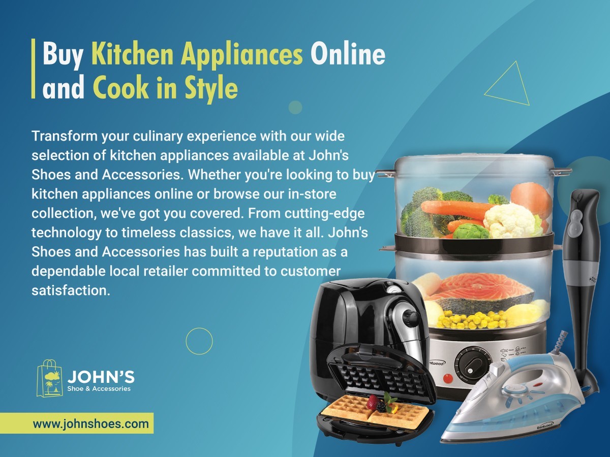 Buy Kitchen Appliances Online and Cook in Style