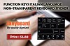 Non Transparent Function Key Stickers - 4Keyboard