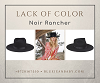 Blue Jean Baby - The Noir Rancher Midnight Women’s Hat by Lack of Color