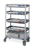 MetroMax Glassware Cart