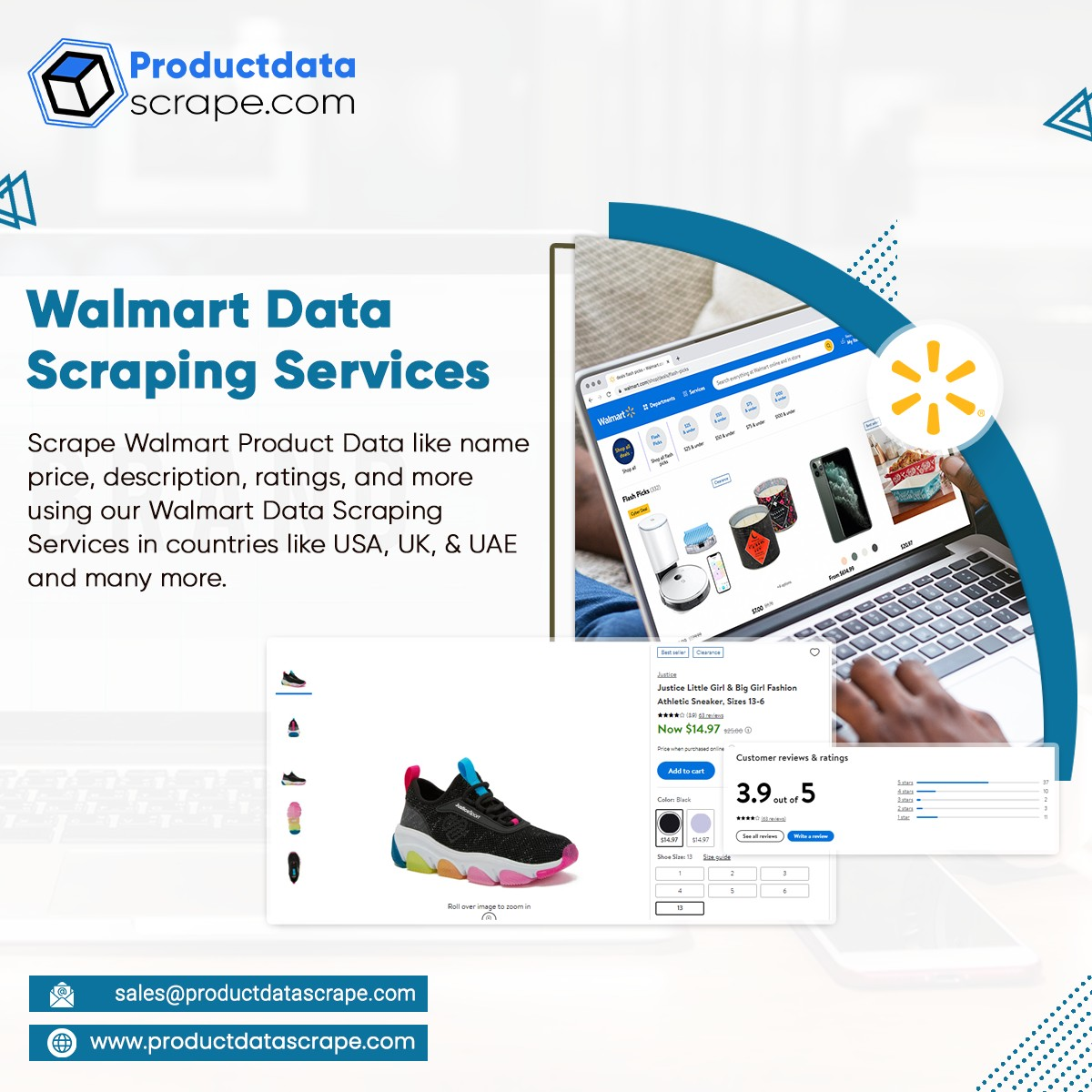 Walmart Data Scraping Services