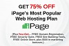 Ipage 75% OFF + Free Domain Name