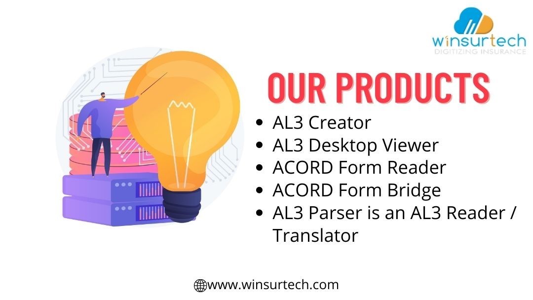 AL3 Parser(Reader/Translator) | AL3 Creator | Acord Form  - Winsurtech products