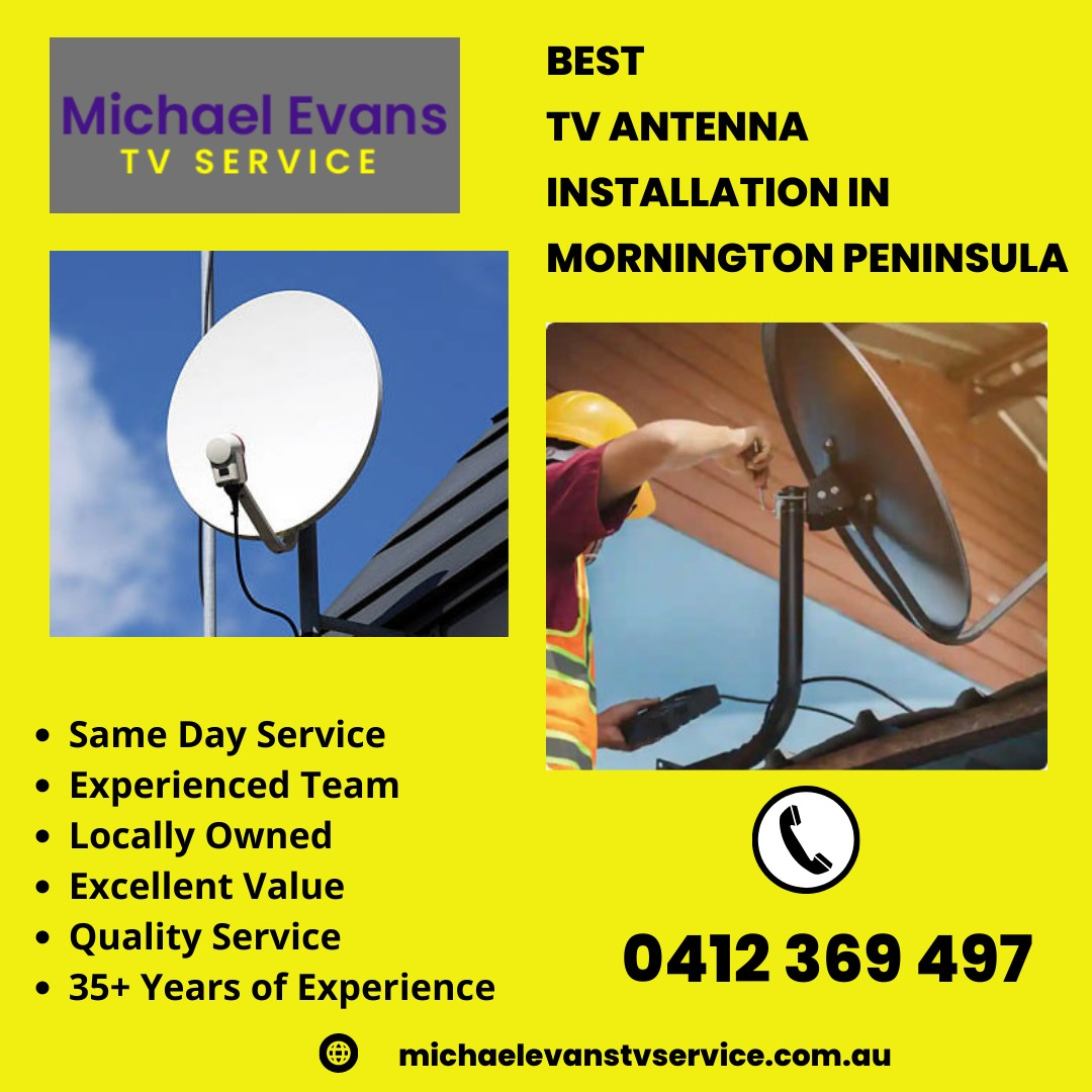 Tv Antenna installation in Mornington Peninsula