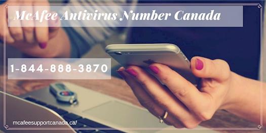 McAfee Antivirus Number Canada 