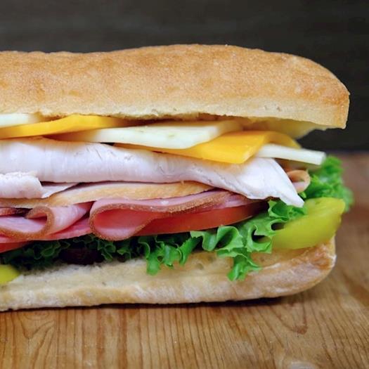 Fully Loaded Italian Submarine Sandwich Box lunch