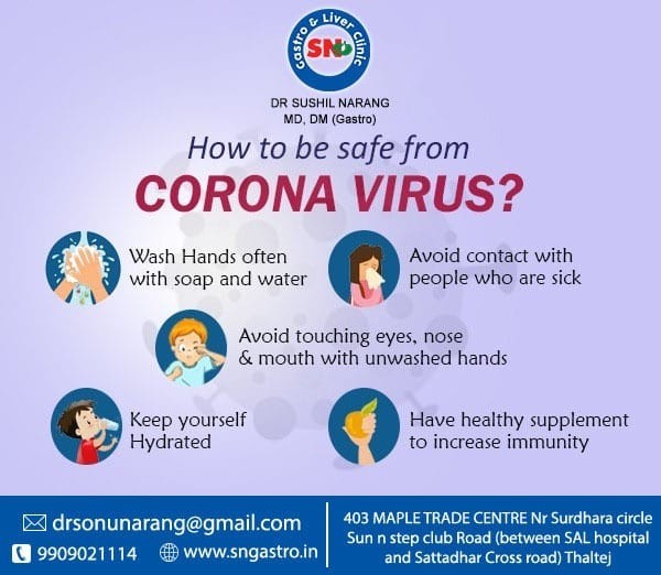 How to be safe form corona virus?