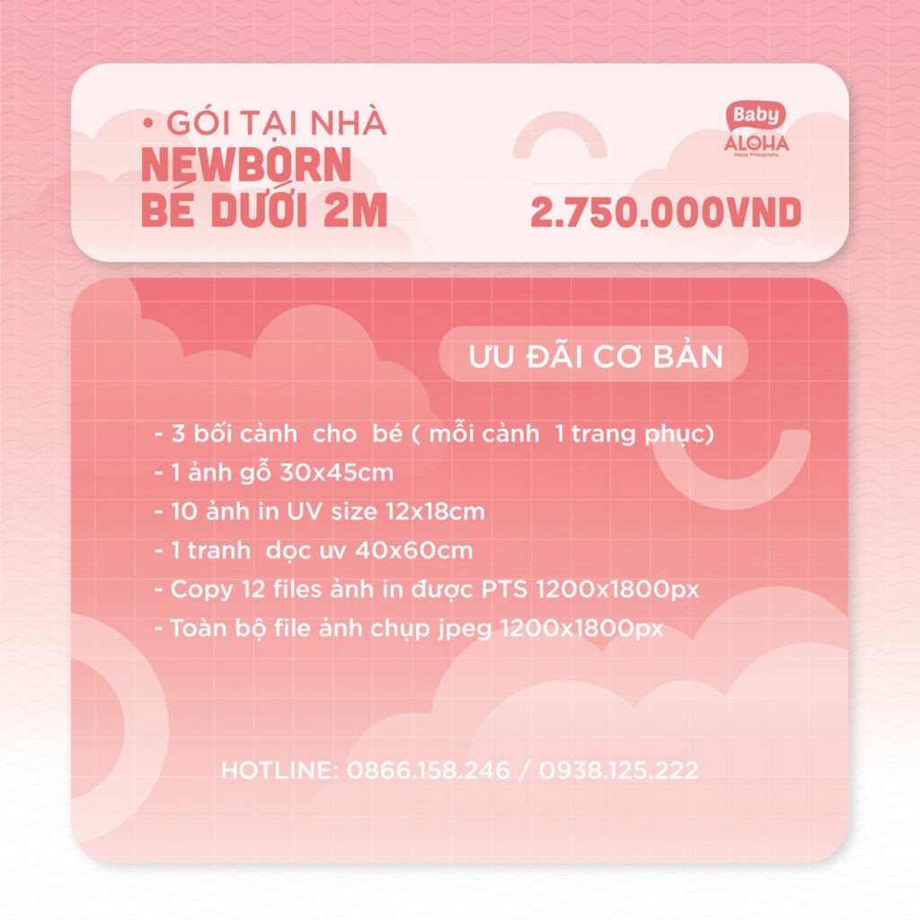 Chon goi chup anh newborn phu hop nhat cho be yeu
