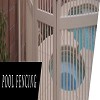 Elegant and Latest Pool Fencing by Vinyl Craft