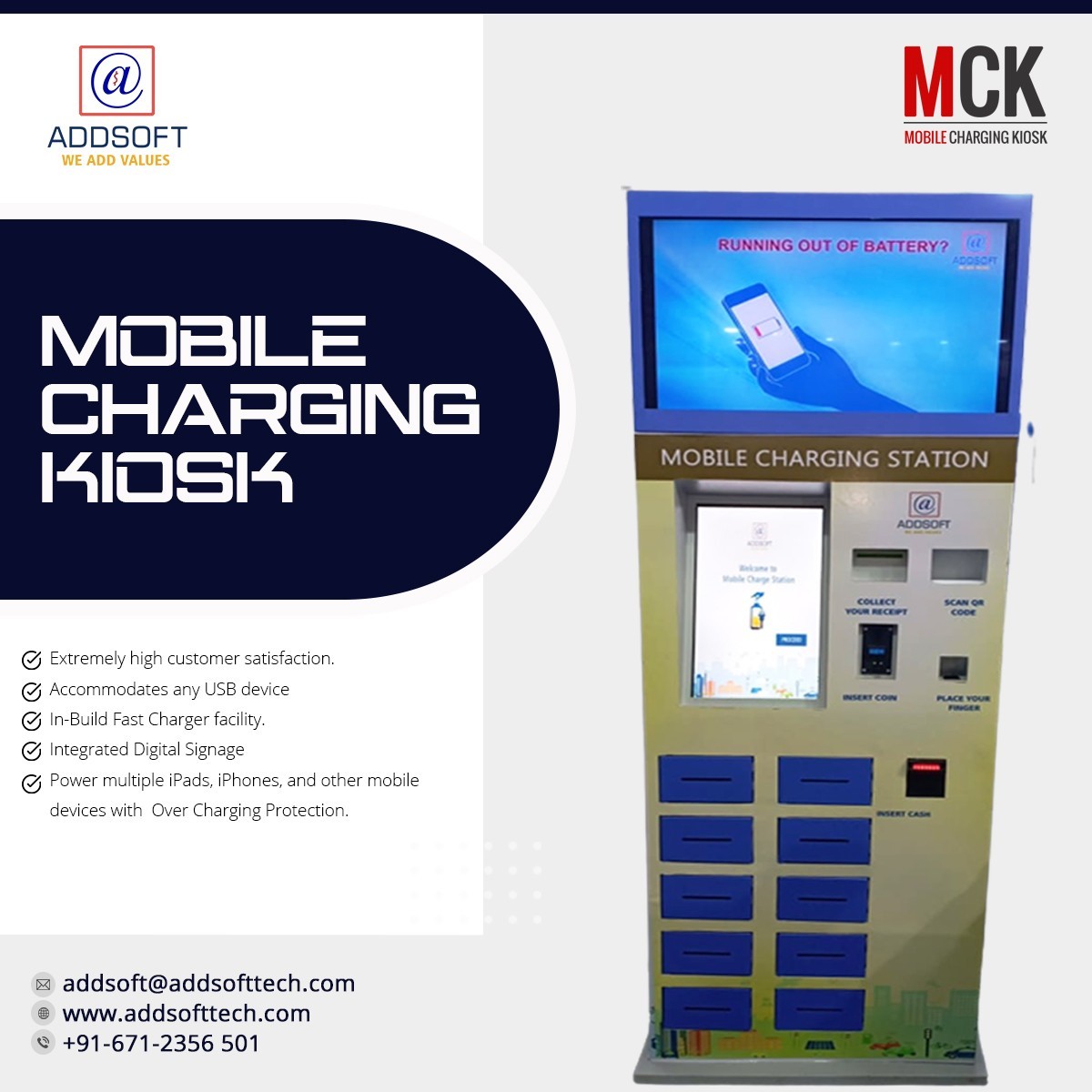 Elevate Your Convenience with a Mobile Charging Kiosk