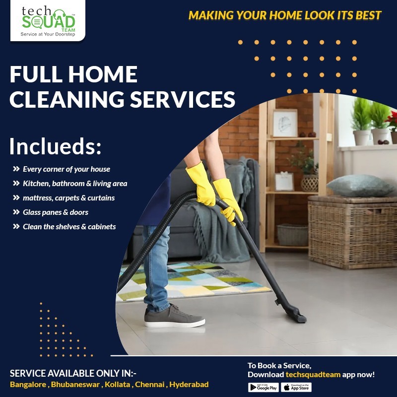 Deep home cleaning services chennai