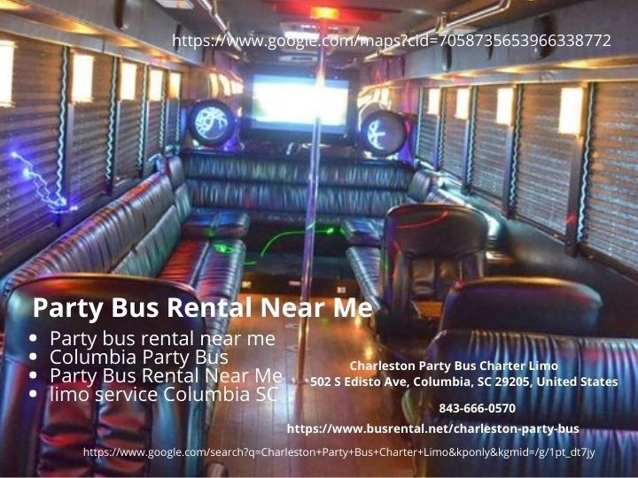 Charleston Party Bus Charter Limo