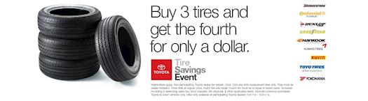 Toyota Tire Savings Event