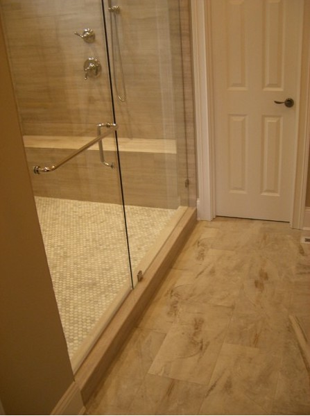 Exact Tile Inc - Tiled Shower - exacttile.com