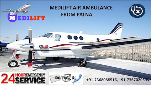 Advanced and Safe Shifting by Medilift Air Ambulance in Patna