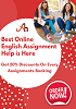 Best Online English Assignment Help is Here