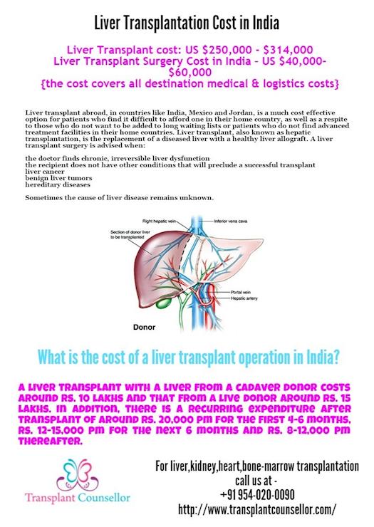  Liver Transplantation in India Cost