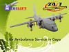 Air Ambulance Service in Gaya with paramedic technician team