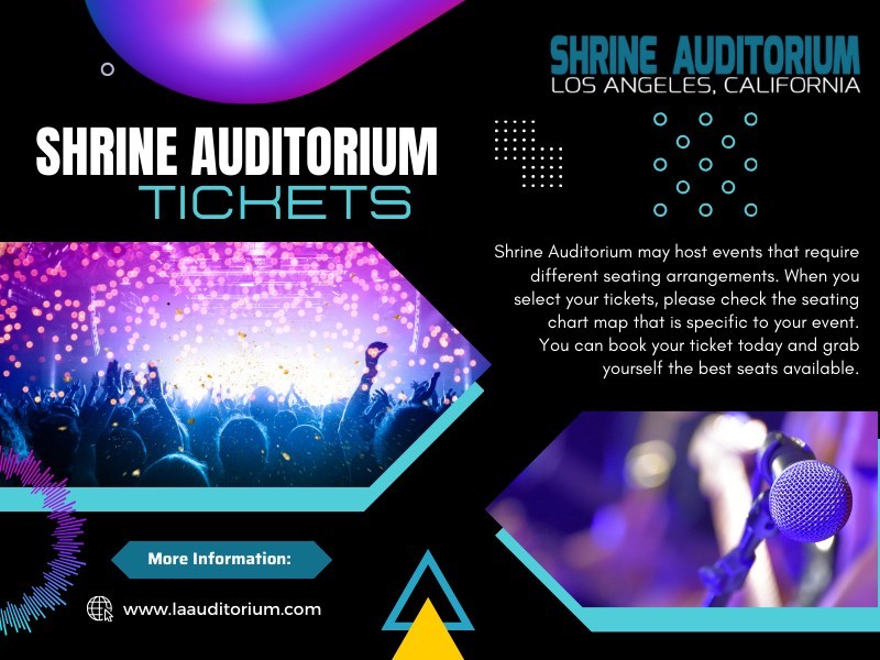 Shrine Auditorium Tickets Los Angeles