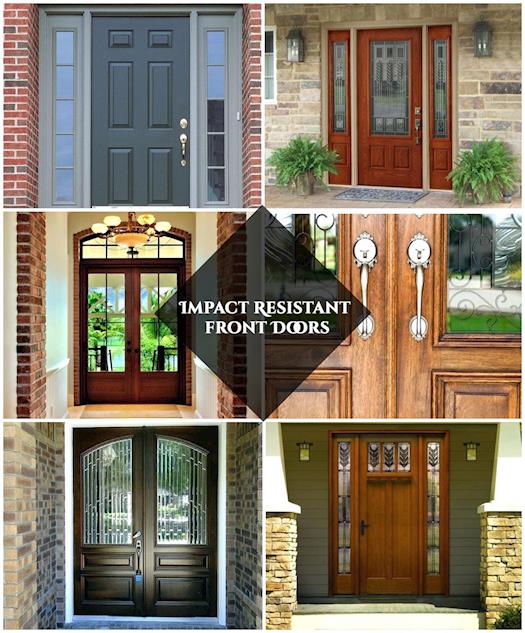 Impact Resistant Front Doors