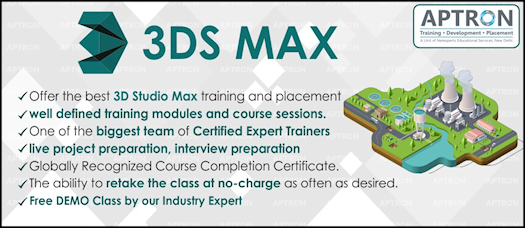 3D Studio Max training in Delhi