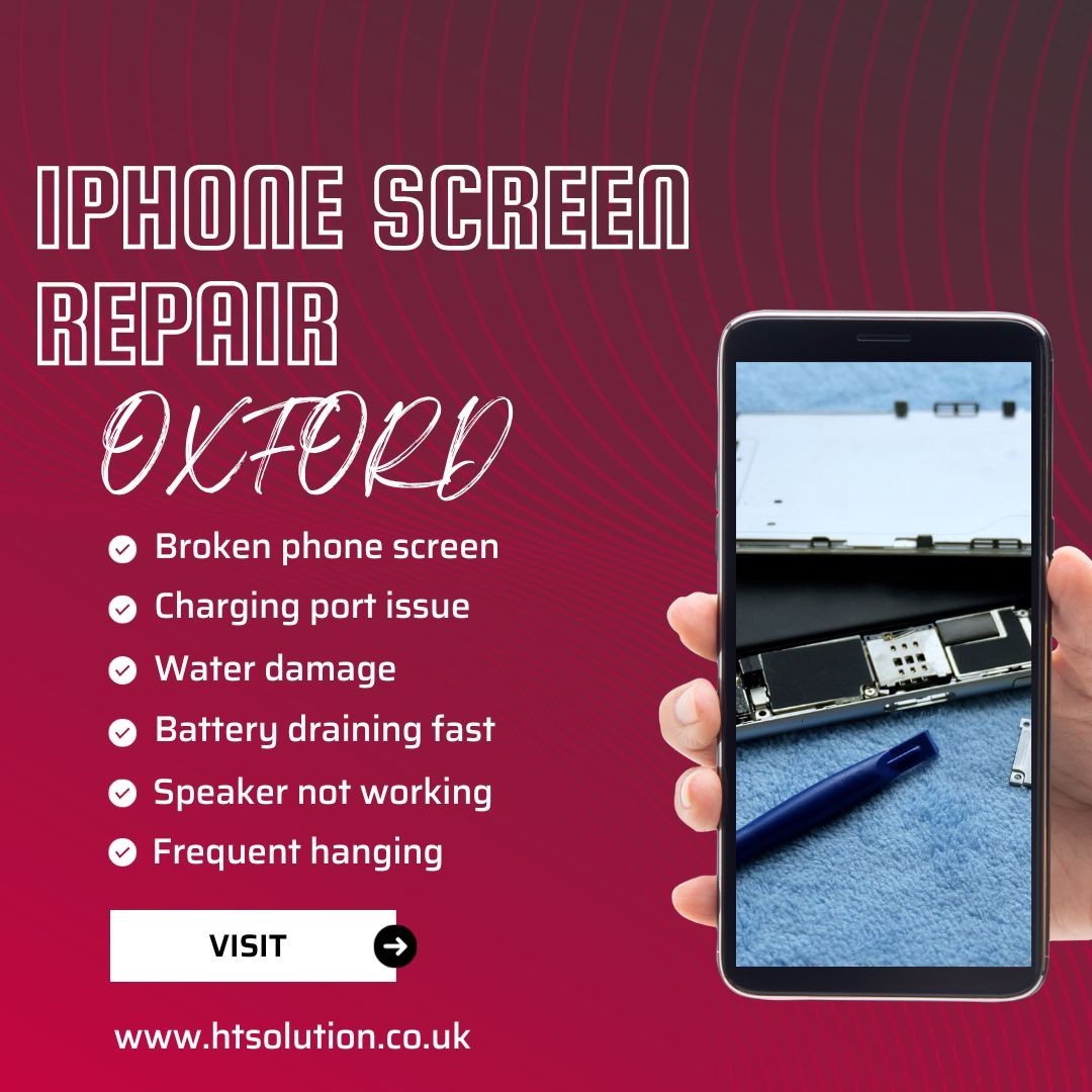 ''Say Goodbye to Cracked Screens: HTECSolutions in Oxford to the Rescue!''