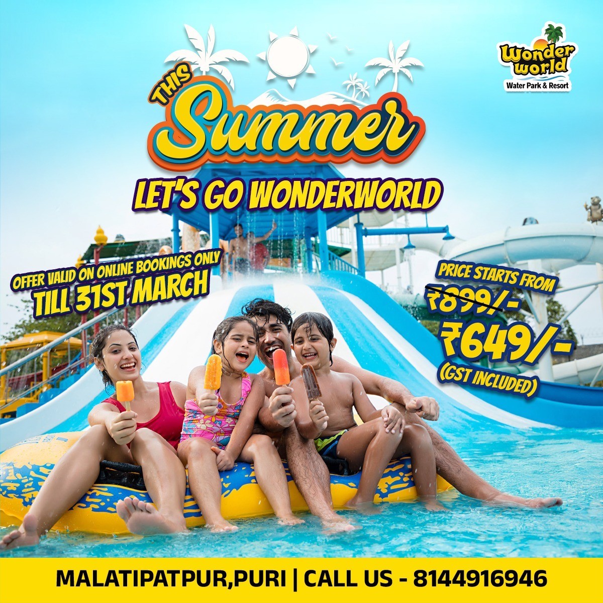 Largest Water Park of Odisha