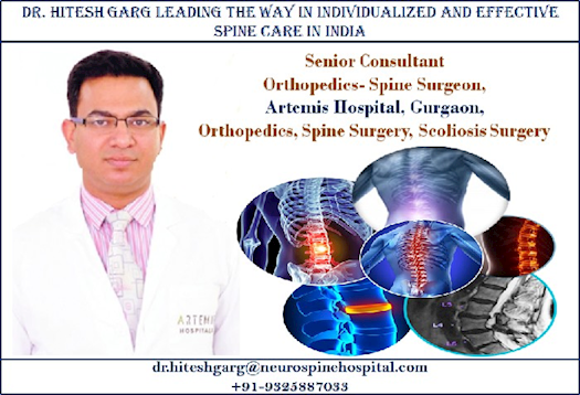 Dr. Hitesh Garg Leading the Way in Individualized and Effective Spine Care in India
