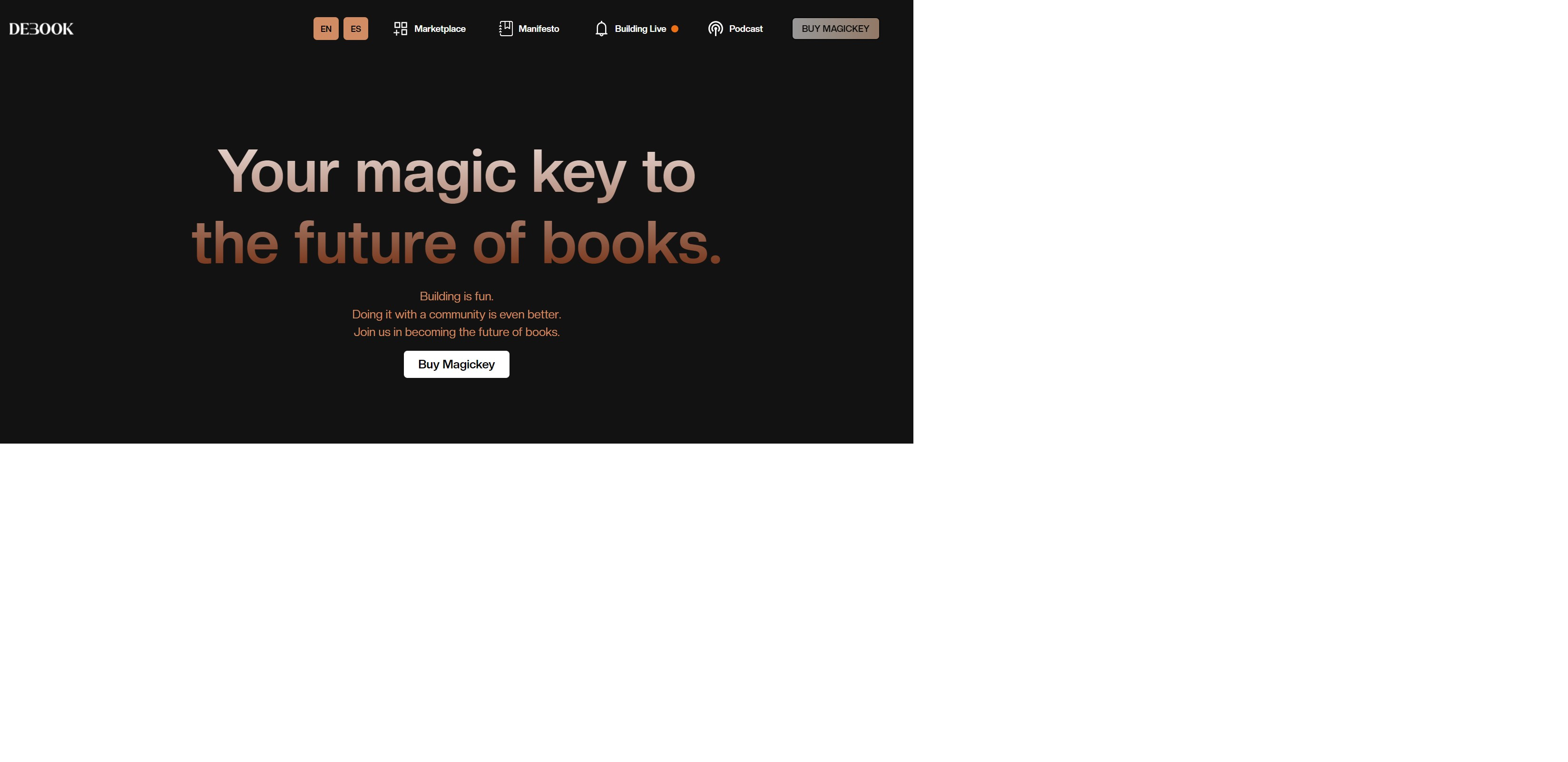 Website - DEBOOK