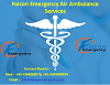Falcon Emergency Air Ambulance Service in kolkata