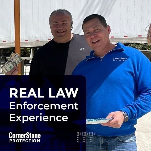 real law enforcement experience charleston cornerstone protection