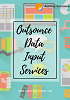 Outsource Data Input Services