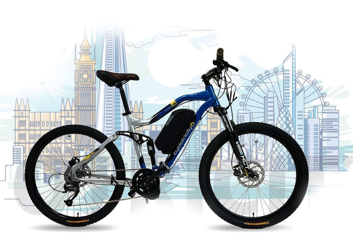 Cyclotricity Offers Affordable Electric bike & conversion kit with battery
