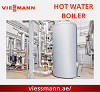 Hot water boiler for commercial use