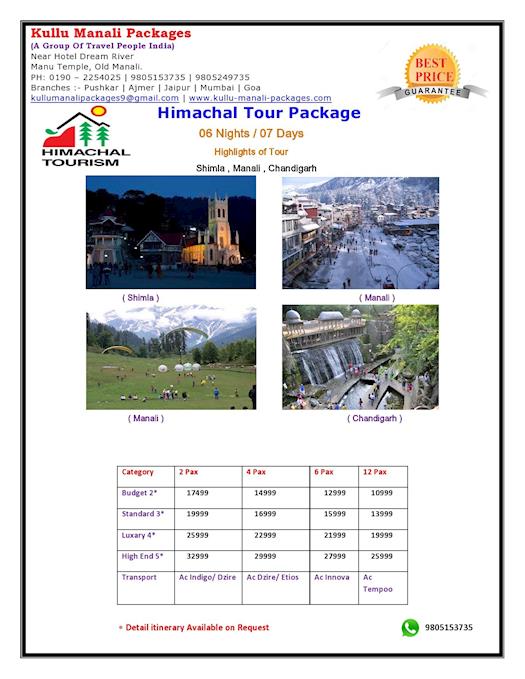 Himachal Tour  Package