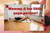 Mommy and Her Little Yoga Partner